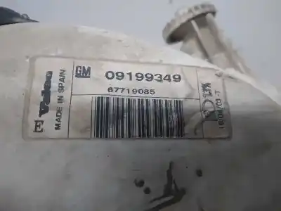 Second-hand car spare part right headlight for opel agila básico oem iam references 09199349  