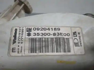 Second-hand car spare part left headlight for opel agila básico oem iam references 09204189  