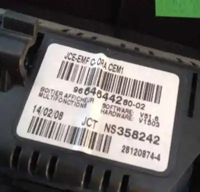 İkinci el araba yedek parçası görüntüle için peugeot 307 break/sw (s2) sw pack + oem iam referansları 9664644280  966464428002