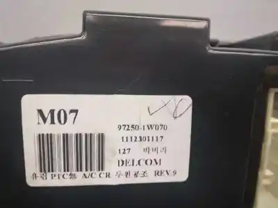 Pièce détachée automobile d'occasion commande de chauffage / climatisation pour kia rio basic références oem iam 972501w070  1112301117