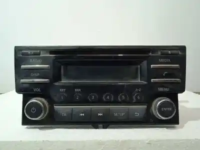 Piesă de schimb auto la mâna a doua sistem audio / cd radio casetofon pentru nissan pulsar (c13) acenta referințe oem iam 281853zl1a