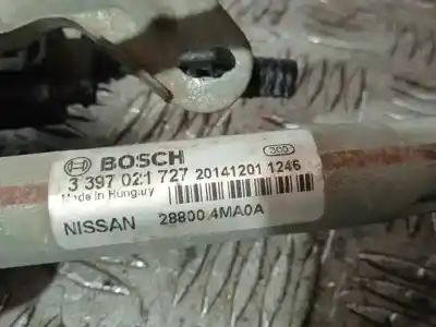 İkinci el araba yedek parçası ön silecek motoru için nissan pulsar (c13) acenta oem iam referansları 288004ma0a 3397021727 0390243237