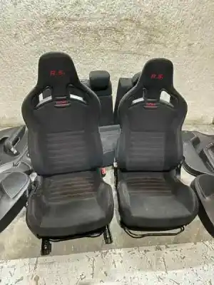 Recambio de automóvil de segunda mano de juego asientos completo para renault megane iv berlina 5p r.s. trophy referencias oem iam   