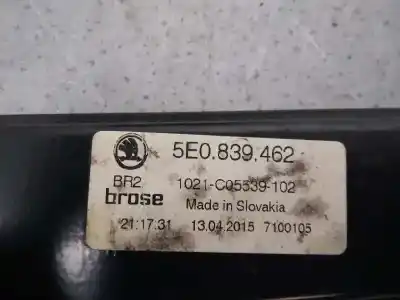 Автозапчасти б/у задний правый стеклорегулятор за skoda octavia combi (5e5) style ссылки oem iam 5e0839462 0130822724 
