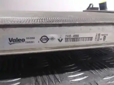 Автозапчастина б/у водяний радіатор для nissan qashqai (j11) tekna premium посилання на oem iam 214104eb0a  