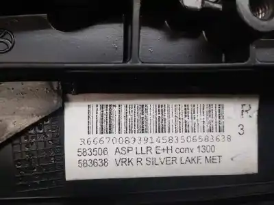 Автозапчастина б/у правий задний огляд для opel astra j lim. selective посилання на oem iam   