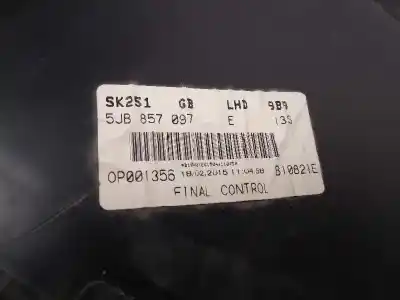 Автозапчастина б/у бардачок для skoda spaceback (5h) active посилання на oem iam 5jb857097   Автозапчастина б/у бардачок для skoda spaceback (5h) active посилання на oem iam 5jb857097