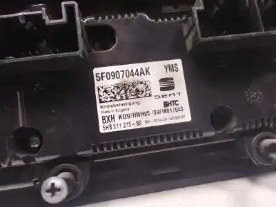 Автозапчастина б/у клімат-контроль для seat leon st (5f8) x-perience 4drive посилання на oem iam 5f0907044ak  