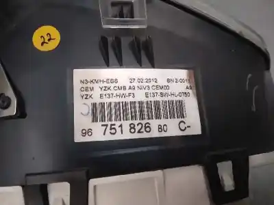 Peça sobressalente para automóvel em segunda mão quadrante por peugeot 208 allure referências oem iam 9675182680c  9678558780