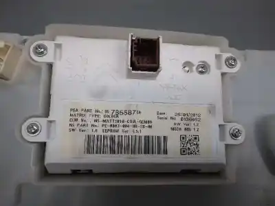 Peça sobressalente para automóvel em segunda mão quadrante por peugeot 208 allure referências oem iam 9675182680c  9678558780