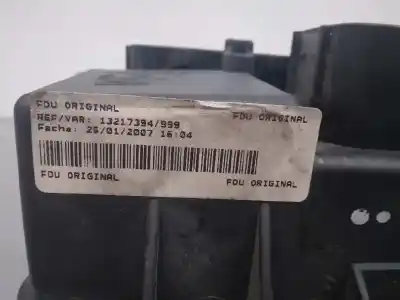Second-hand car spare part fuse box unit for opel corsa d enjoy oem iam references 13217394  