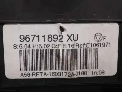 Автозапчасти б/у климат-контроль за citroen c3 picasso collection ссылки oem iam 96711892xu  