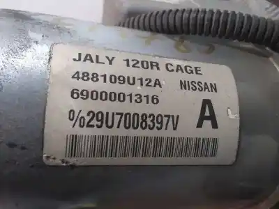 Second-hand car spare part steering column for nissan note (e11e) 1.4 cat oem iam references 488109u12a 488109u13a 48810bh10a