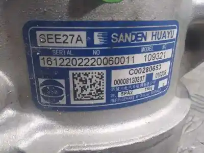 Second-hand car spare part air conditioning compressor for maxus edeliver 3 (modelo) oem iam references 0000000100054806  
