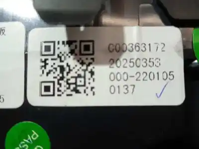 Peça sobressalente para automóvel em segunda mão comando de sofagem (chauffage / ar condicionado) por maxus edeliver 3 (modelo) referências oem iam c00363172  20250353