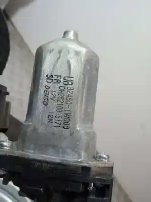 Second-hand car spare part passenger side right window regulator for kia rio basic oem iam references 824601w000 2 cables 