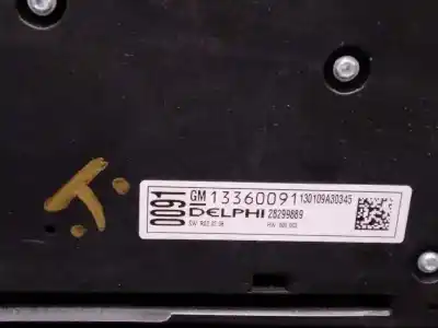 Автозапчастина б/у аудіо система / радіо cd для opel astra j lim. selective посилання на oem iam 13360091  