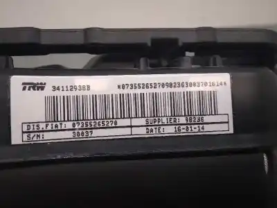 Peça sobressalente para automóvel em segunda mão airbag dianteiro esquerdo por citroen nemo nivel b referências oem iam 34112938b  