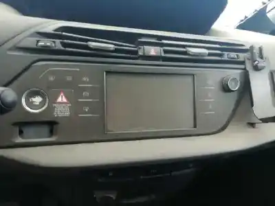 Second-hand car spare part multifunction display for citroen c4 picasso intensive oem iam references 9812720580  