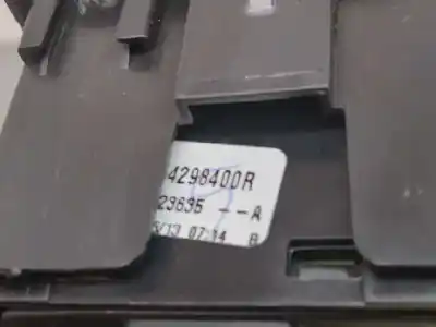 Second-hand car spare part left front power window switch for renault captur zen oem iam references 254113300r 254298400r 254118722r