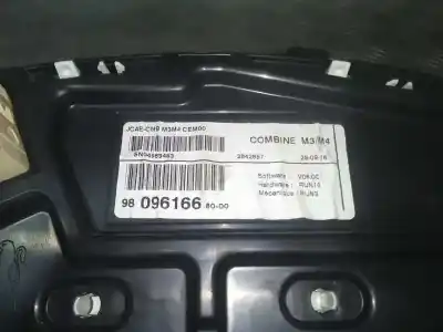 Автозапчастина б/у панель інструментів для citroen c-elysée exclusive посилання на oem iam 980961668000  
