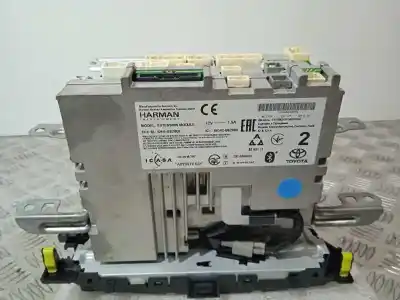 Автозапчастина б/у gps навігаційна система для toyota yaris hybrid active посилання на oem iam 861400d320  868400f020
