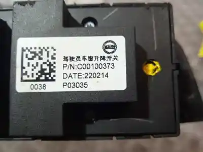 Peça sobressalente para automóvel em segunda mão botão / interruptor elevador vidro dianteiro esquerdo por maxus edeliver 3 (modelo) referências oem iam c00100373 2 teclas 