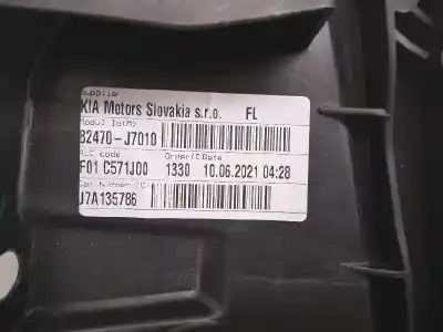 Second-hand car spare part driver left window regulator for kia ceed drive oem iam references 82470j7010  