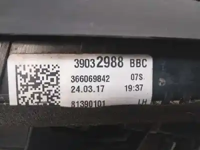 Автозапчастина б/у внутрішній лівий задній ліхар для opel astra k lim. 5türig business посилання на oem iam 39032988  