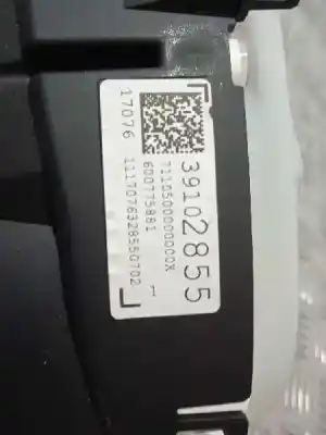 Автозапчастина б/у панель інструментів для opel astra k lim. 5türig business посилання на oem iam 39102855  