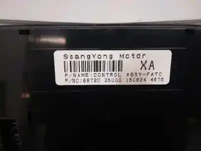 Автозапчасти б/у климат-контроль за ssangyong tivoli limited 4x2 ссылки oem iam 6872035000  