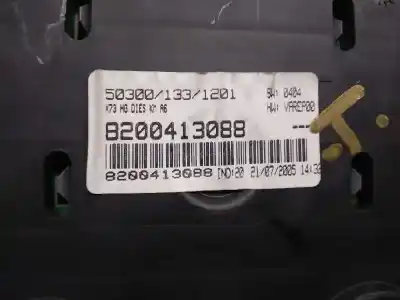 Second-hand car spare part dashboard for renault vel satis (bj0) 2.2 dci turbodiesel oem iam references 8200413088  