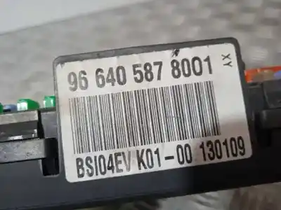 Gebrauchtes Autoersatzteil bsi-steuergerät sicherungskasten zum citroen berlingo xtr 1.6 hdi 92 oem-iam-referenzen 966405878001  9664058780