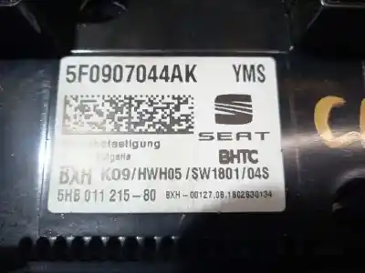 Автозапчастина б/у клімат-контроль для seat leon st (5f8) 1.6 tdi посилання на oem iam 5f0907044ak  