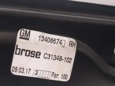 Автозапчасти б/у регулятор стекла переднего правого за opel astra k lim. 5türig business ссылки oem iam 13406674  