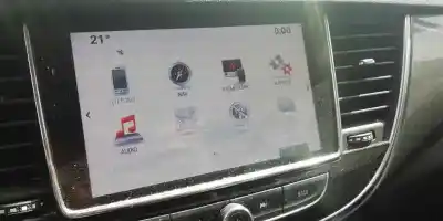 Second-hand car spare part audio system / radio cd for opel mokka x selective start/stop oem iam references 42498391  