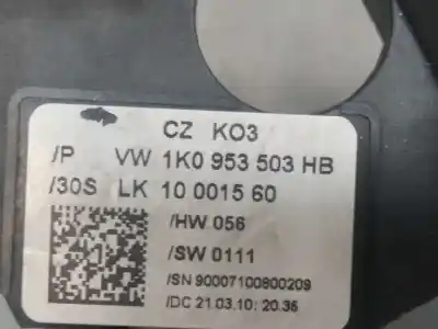 Автозапчасти б/у многофункциональное управление за skoda superb combi (3t5) 2.0 tdi dpf ссылки oem iam 1k0953503hb  
