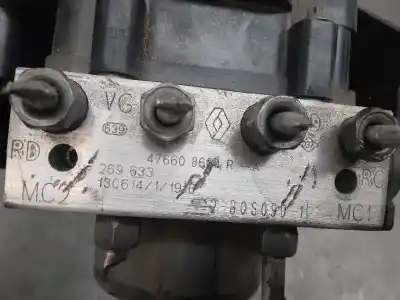 Peça sobressalente para automóvel em segunda mão abs por renault captur zen referências oem iam 476608614r  