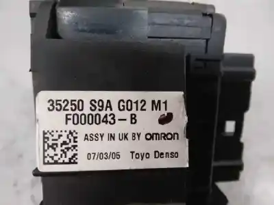 Автозапчасти б/у многофункциональное управление за honda cr-v (rd8) 2.2 ctdi ссылки oem iam 35250s9ag012m1  f000043b