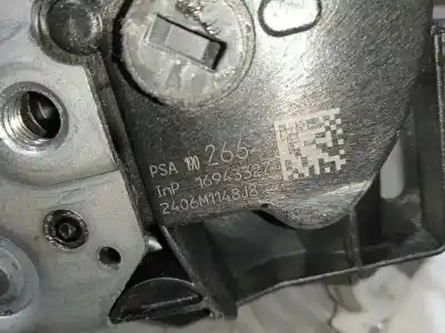 Second-hand car spare part rear left door lock for citroen c-elysée exclusive oem iam references psa190266 6 pins 