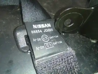 Peça sobressalente para automóvel em segunda mão cinto de segurança traseiro central por nissan qashqai (j10) acenta referências oem iam 88854jd000 5p negro 