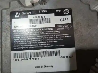 Автозапчасти б/у блок управления подушками безопасности за alfa romeo gt (125) 1.9 jtd 16v 150/ distinctive ссылки oem iam 60683300  