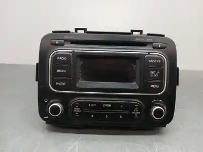 Peça sobressalente para automóvel em segunda mão sistema de áudio / rádio cd por kia carens ( ) 1.7 crdi cat referências oem iam 96170a4610qa