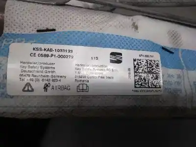 Автозапчастина б/у передня ліва подушка безпеки для seat leon st (5f8) 1.6 tdi посилання на oem iam 5f4880741  