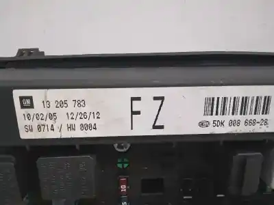 İkinci el araba yedek parçası bsm kontrol ünitesi için opel astra h berlina cosmo oem iam referansları 13205783  