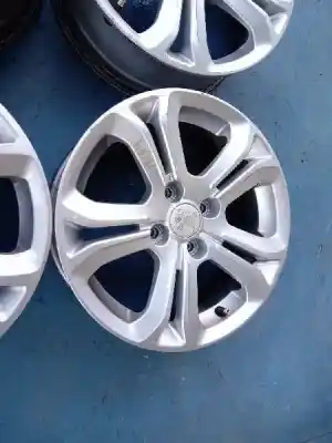 Pièce détachée automobile d'occasion jeu de jantes pour peugeot 208 allure références oem iam 6.0jx16 ch4 et23  