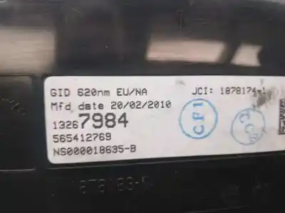 Pezzo di ricambio per auto di seconda mano schermo per opel astra j (p10) 1.6 (68) riferimenti oem iam 13267984  