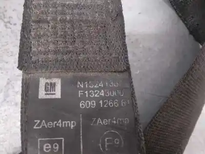 Peça sobressalente para automóvel em segunda mão cinto de segurança dianteiro esquerdo por opel combo familiar referências oem iam n1324138  