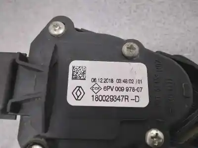 Second-hand car spare part potentiometer for renault clio iv 0.9 oem iam references 180029347r  6pv00997807