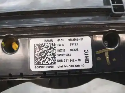 Peça sobressalente para automóvel em segunda mão comando de sofagem (chauffage / ar condicionado) por mini mini (f56) one d referências oem iam 938389201  